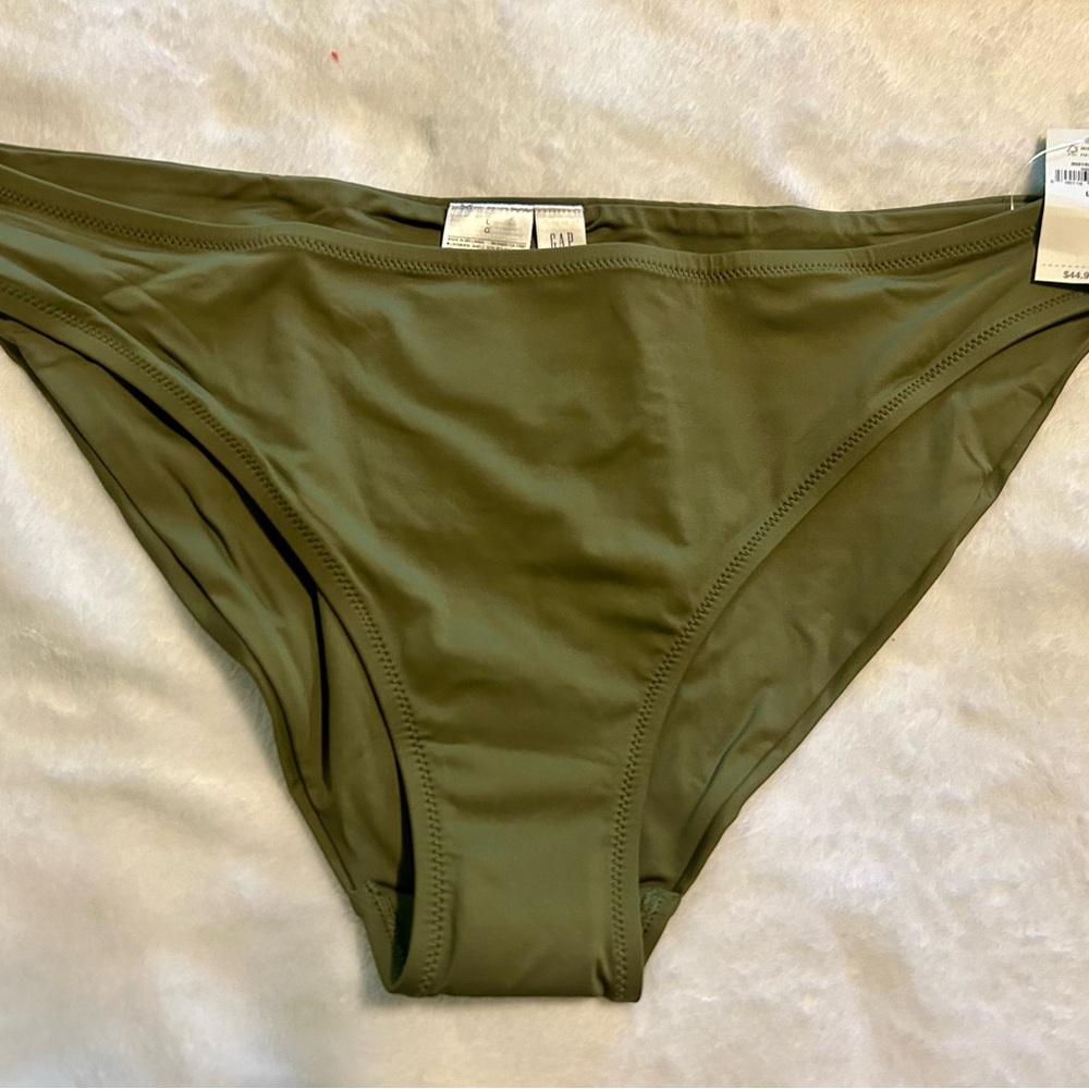 Olive Green Bikini Bottom